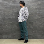 PLEATED TROUSERS -TYPE 1- #GREEN [22FW-WMP-TR19]