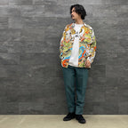 PLEATED TROUSERS -TYPE 1- #GREEN [22FW-WMP-TR19]