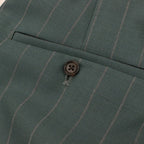 PLEATED TROUSERS -TYPE 1- #GREEN [22FW-WMP-TR19]