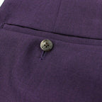 PLEATED TROUSERS -TYPE 1- #PURPLE [22FW-WMP-TR01]