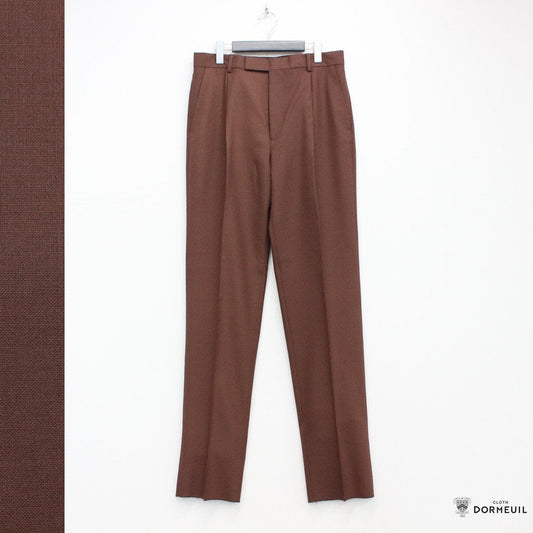 of_PLEATED TROUSERS -TYPE 2- #D-RED [22FW-WMP-TR05]