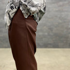 is_PLEATED TROUSERS -TYPE 2- #D-RED [22FW-WMP-TR05]