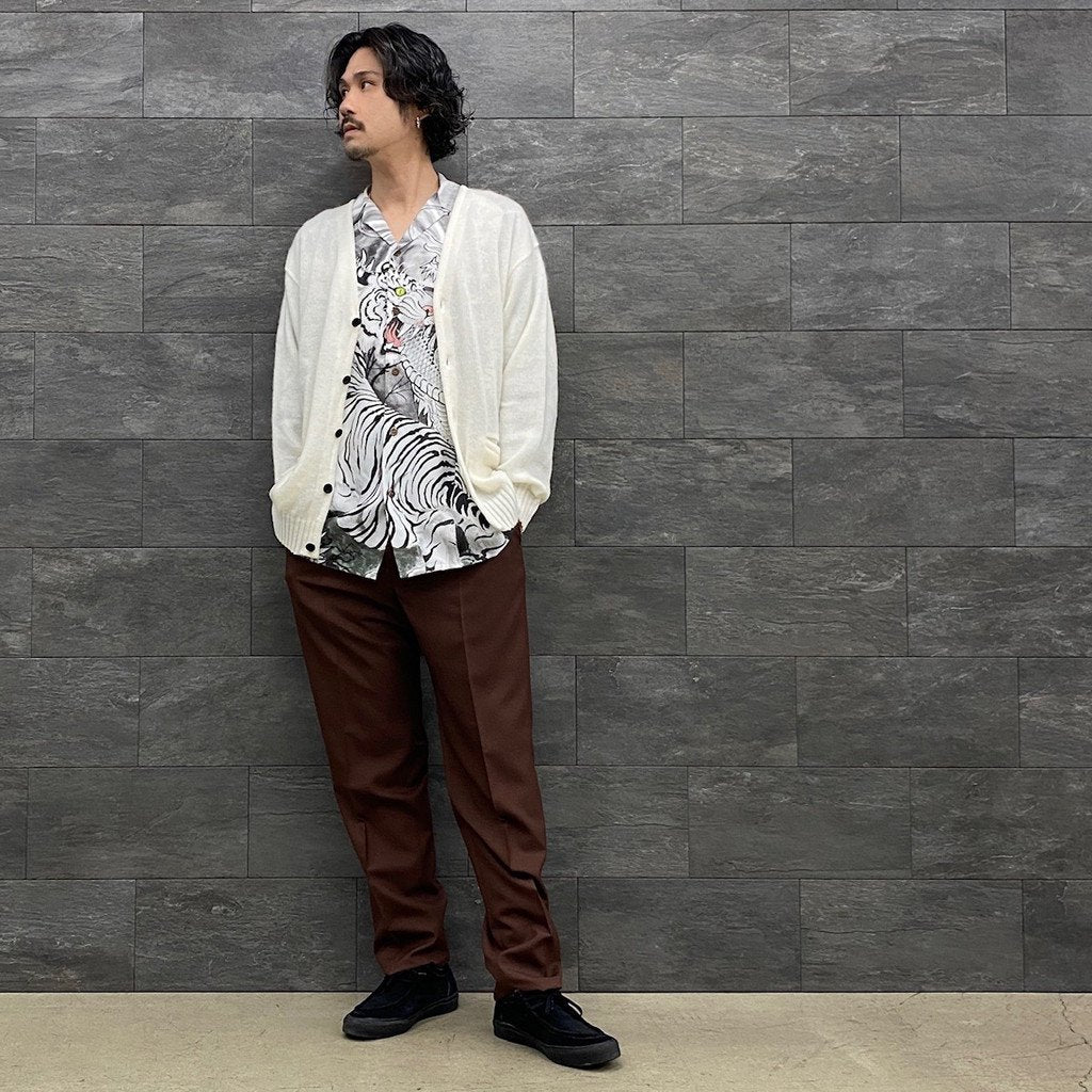 WACKO MARIA | ワコマリア PLEATED TROUSERS -TYPE 2- #D-RED [22FW ...