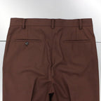 is_PLEATED TROUSERS -TYPE 2- #D-RED [22FW-WMP-TR05]