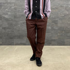 is_PLEATED TROUSERS -TYPE 1- #D-RED [22FW-WMP-TR04]