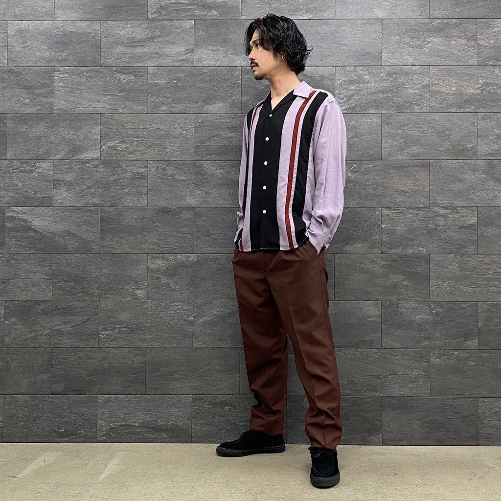 is_PLEATED TROUSERS -TYPE 1- #D-RED [22FW-WMP-TR04]