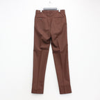 is_PLEATED TROUSERS -TYPE 1- #D-RED [22FW-WMP-TR04]