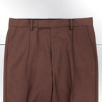 is_PLEATED TROUSERS -TYPE 1- #D-RED [22FW-WMP-TR04]