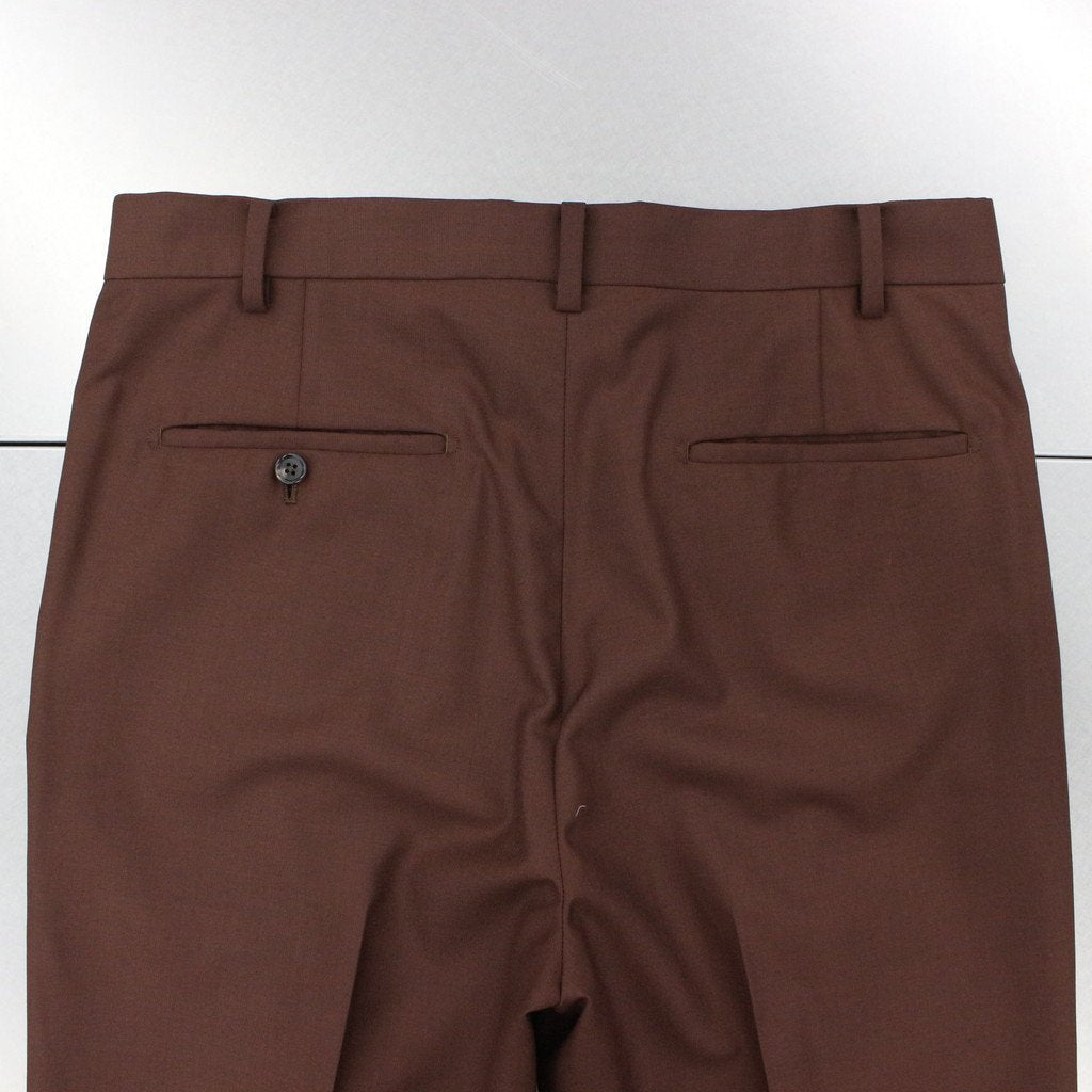 is_PLEATED TROUSERS -TYPE 1- #D-RED [22FW-WMP-TR04]