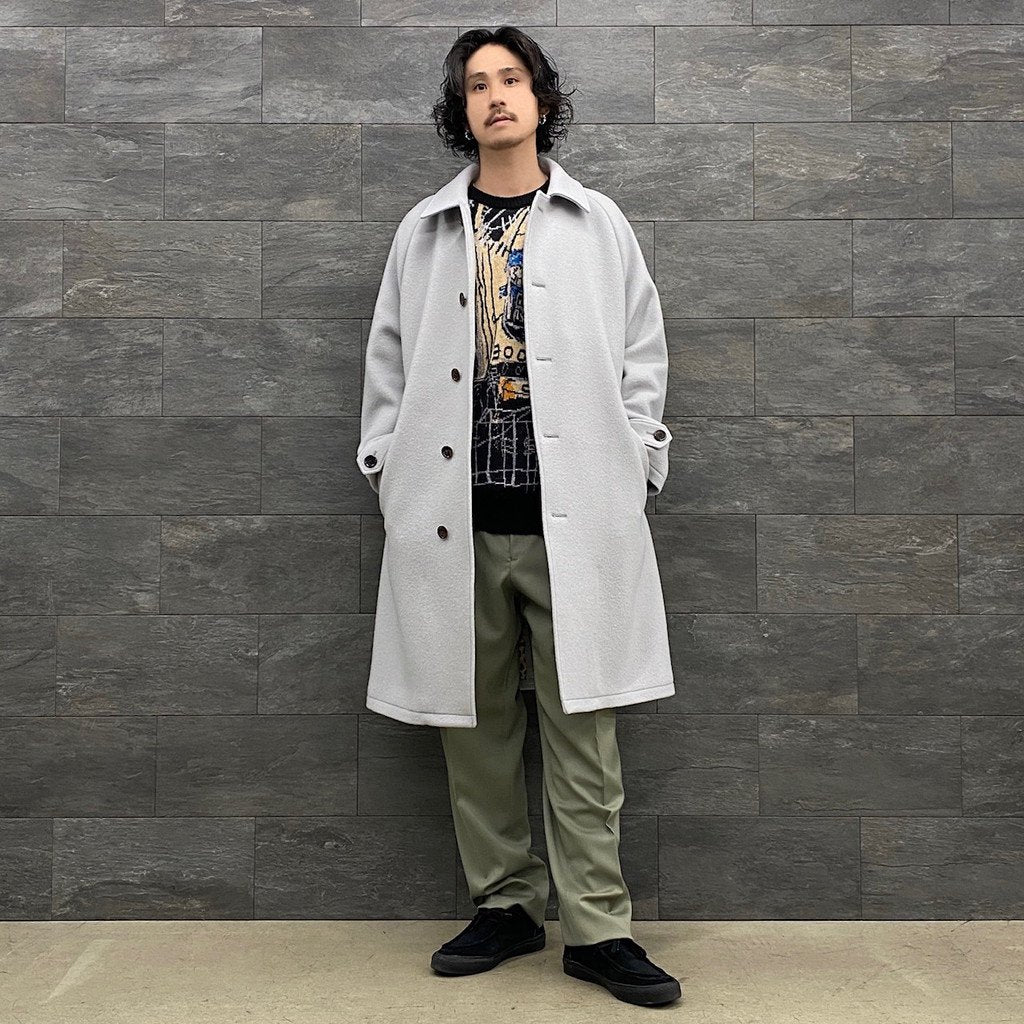 WACKO MARIA | ワコマリア PLEATED TROUSERS -TYPE 2- #SMOKY GREEN