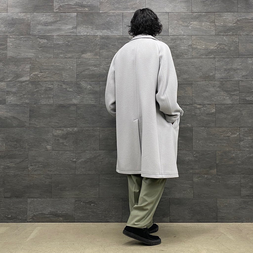 is_PLEATED TROUSERS -TYPE 2- #SMOKY GREEN [22FW-WMP-TR11]