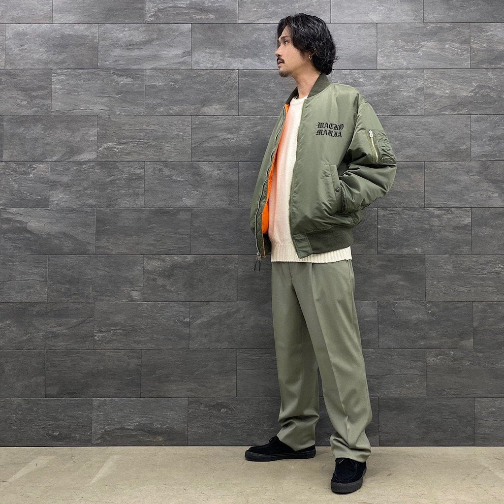 22FW ワコマリア  PLEATED TROUSERS TYPE-250sshi