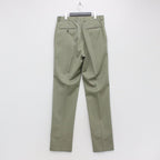 is_PLEATED TROUSERS -TYPE 2- #SMOKY GREEN [22FW-WMP-TR11]
