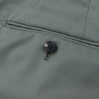 is_PLEATED TROUSERS -TYPE 2- #SMOKY GREEN [22FW-WMP-TR11]