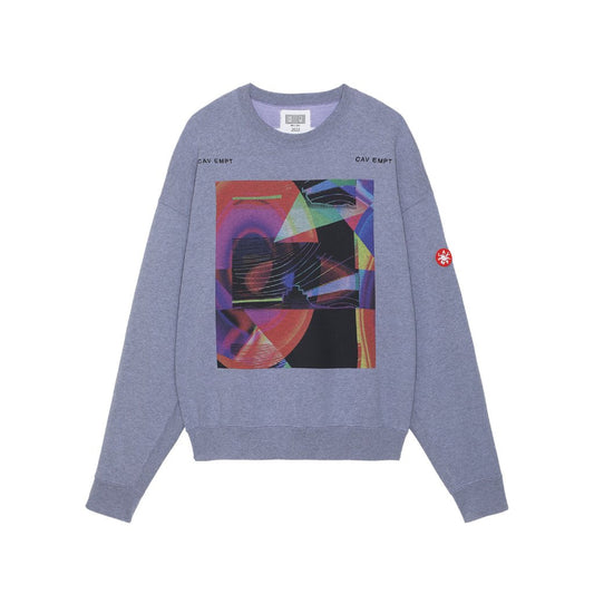 COLOUR SEPARATION CREW NECK #GREY [CES22CS01]