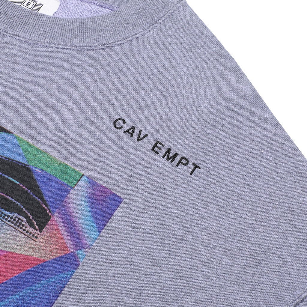 COLOUR SEPARATION CREW NECK #GREY [CES22CS01]