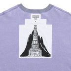 COLOUR SEPARATION CREW NECK #GREY [CES22CS01]