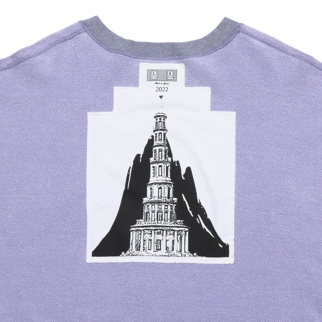 COLOUR SEPARATION CREW NECK #GREY [CES22CS01]