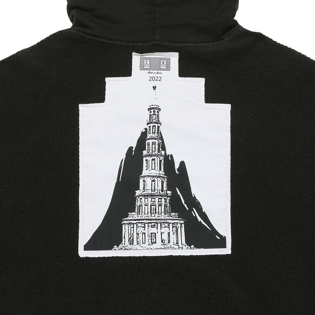 DIZZINESS HEAVY HOODY #BLACK [CES22CS08]