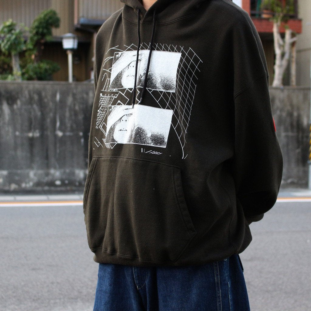 DIZZINESS HEAVY HOODY #BLACK [CES22CS08]