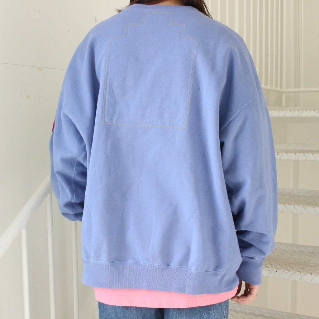 OVERDYE MD IN THE PRESENT CREW NECK #BLUE [CES22CS13]