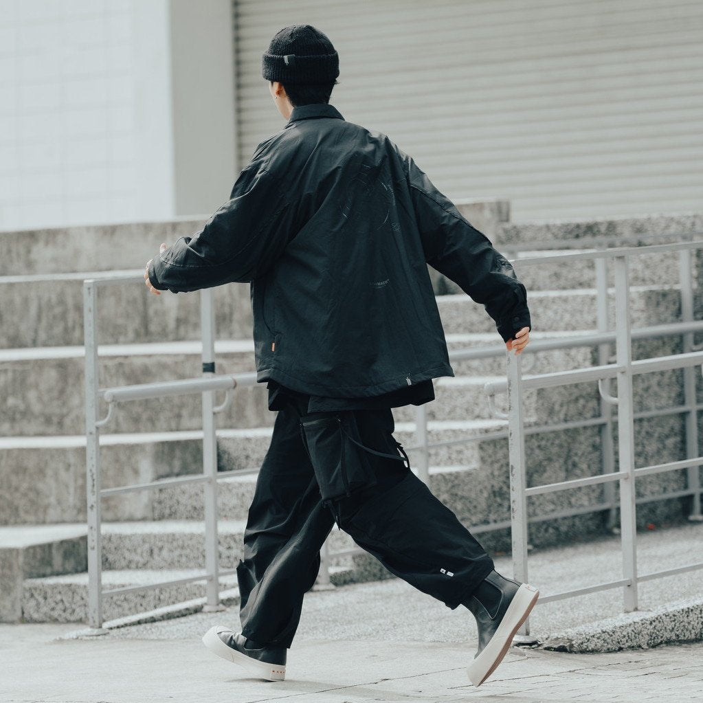 Acrypsis | A 05G - "DUET" R-Shield Pocket Trousers #Black [GOOPI-22SS-AUG-07]