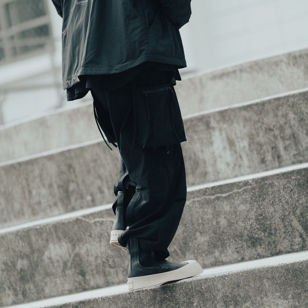Acrypsis | A 05G -「DUET」 R-Shield Pocket Trousers #Black [GOOPI-22SS-AUG-07]