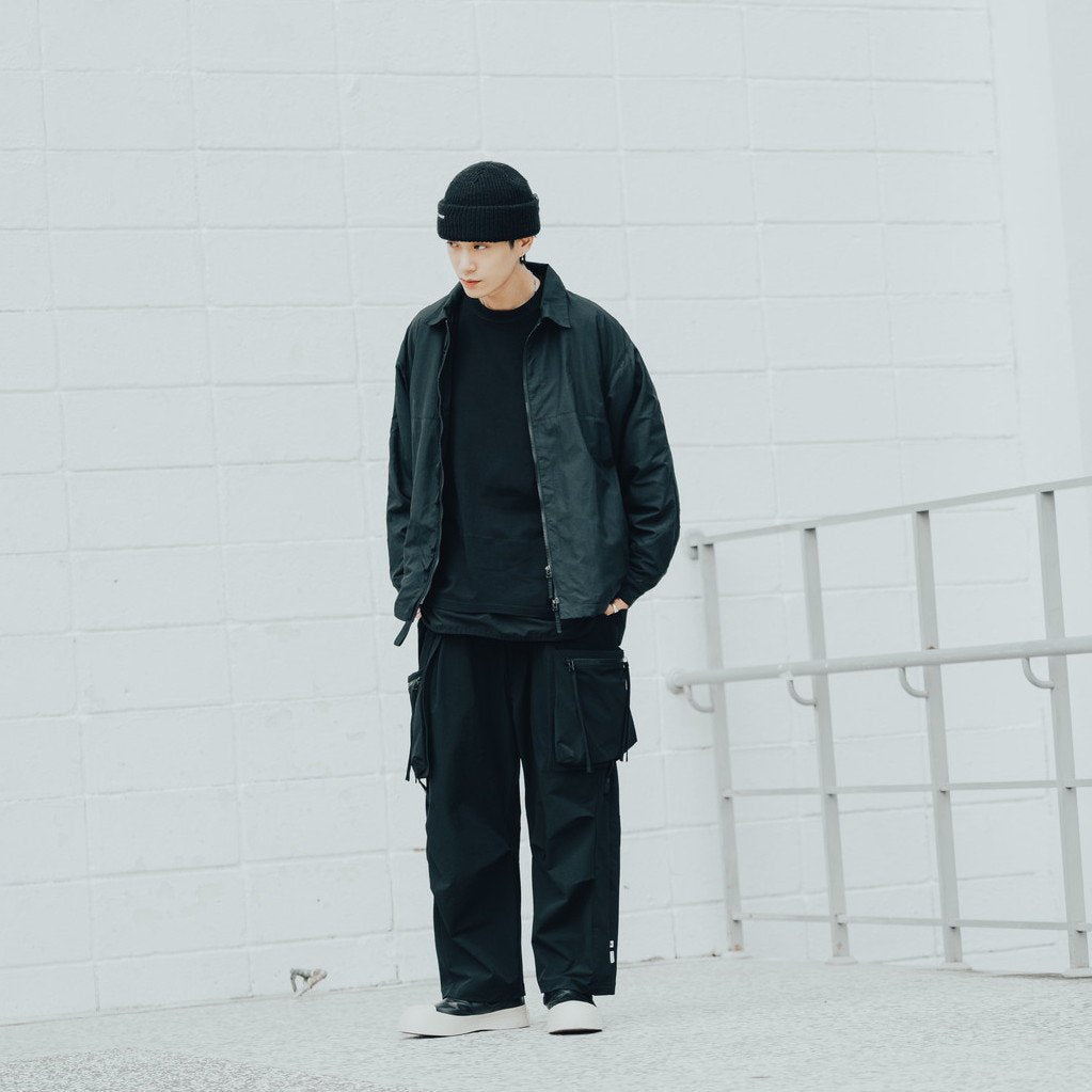 Acrypsis | A 05G - "DUET" R-Shield Pocket Trousers #Black [GOOPI-22SS-AUG-07]