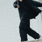 Acrypsis | A 05G - "DUET" R-Shield Pocket Trousers #Black [GOOPI-22SS-AUG-07]