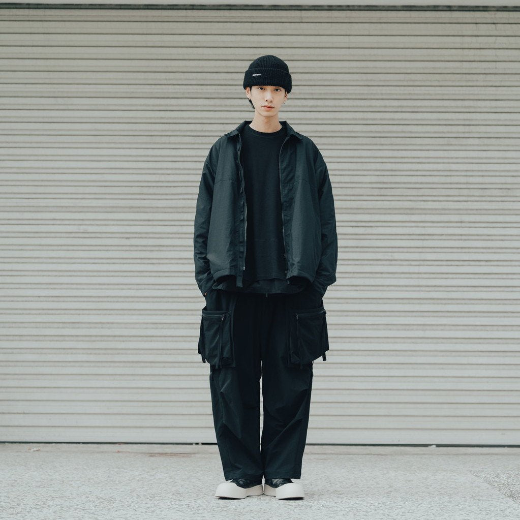 Acrypsis | A 05G - "DUET" R-Shield Pocket Trousers #Black [GOOPI-22SS-AUG-07]