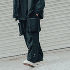 Acrypsis | A 05G - "DUET" R-Shield Pocket Trousers #Black [GOOPI-22SS-AUG-07]