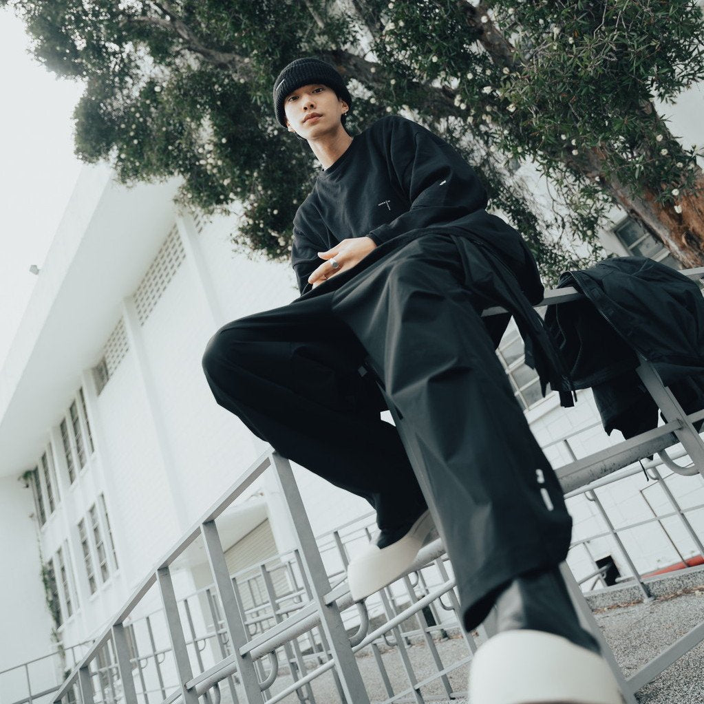 Acrypsis | A 05G - "DUET" R-Shield Pocket Trousers #Black [GOOPI-22SS-AUG-07]