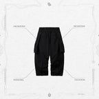 Acrypsis | A 05G - "DUET" R-Shield Pocket Trousers #Black [GOOPI-22SS-AUG-07]