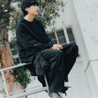Acrypsis | A 05G - "DUET" R-Shield Pocket Trousers #Black [GOOPI-22SS-AUG-07]