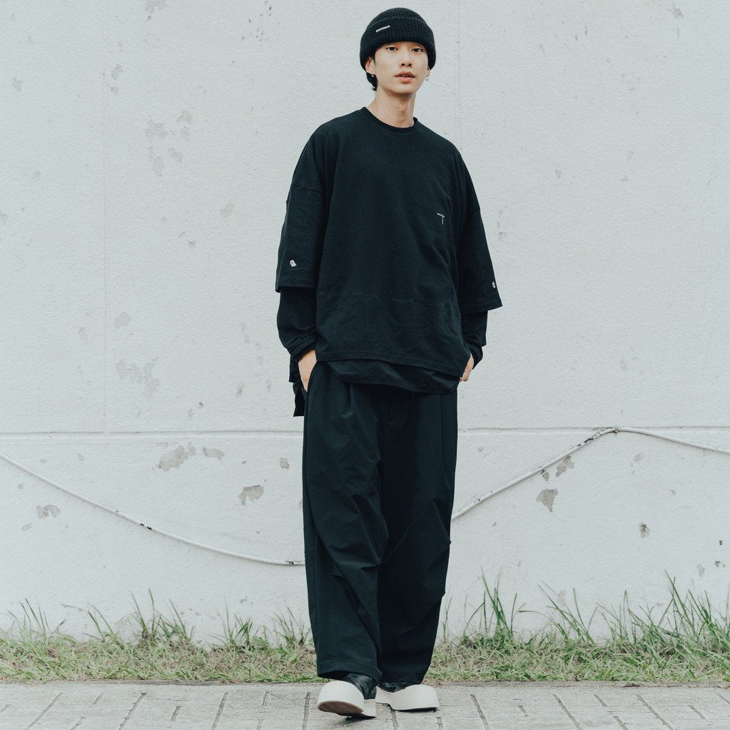 Acrypsis | A 05G - "DUET" R-Shield Pocket Trousers #Black [GOOPI-22SS-AUG-07]