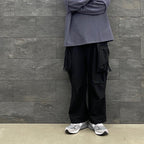 Acrypsis | A 05G - "DUET" R-Shield Pocket Trousers #Black [GOOPI-22SS-AUG-07]