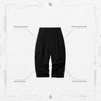 Acrypsis | A 05G - "DUET" R-Shield Pocket Trousers #Black [GOOPI-22SS-AUG-07]