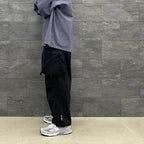 Acrypsis | A 05G - "DUET" R-Shield Pocket Trousers #Black [GOOPI-22SS-AUG-07]