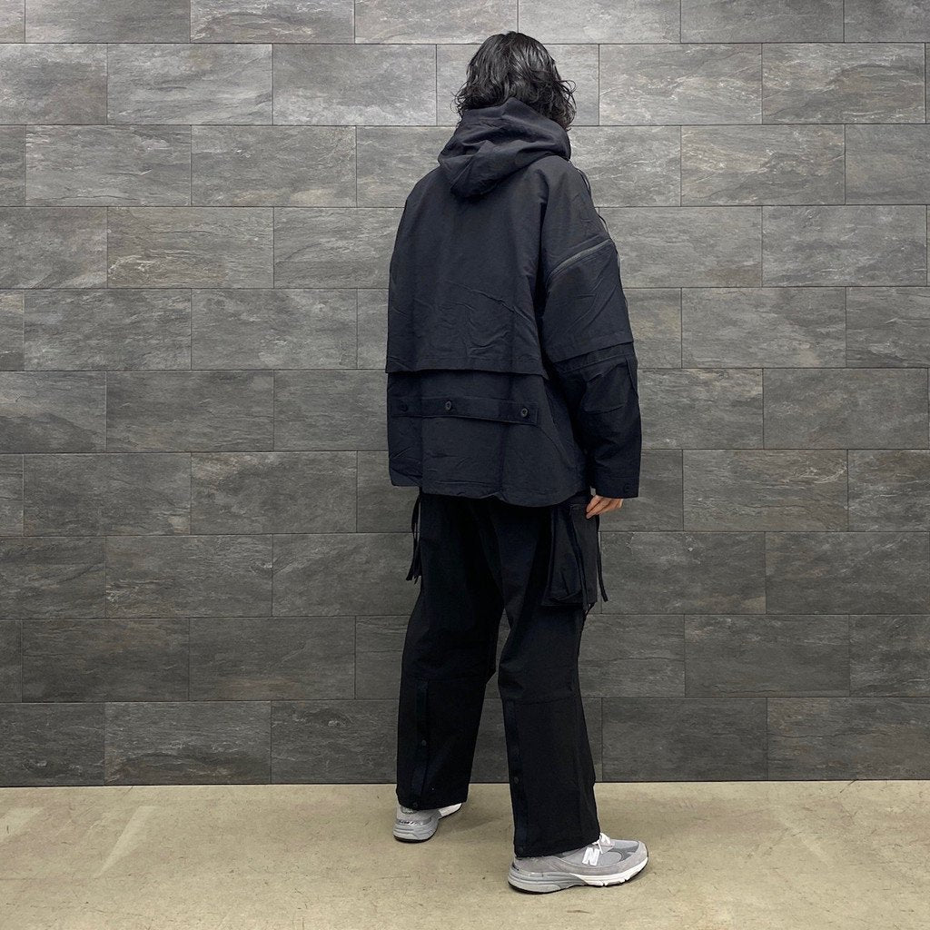 Acrypsis | A 05G - "DUET" R-Shield Pocket Trousers #Black [GOOPI-22SS-AUG-07]