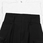 Acrypsis | A 05G - "DUET" R-Shield Pocket Trousers #Black [GOOPI-22SS-AUG-07]