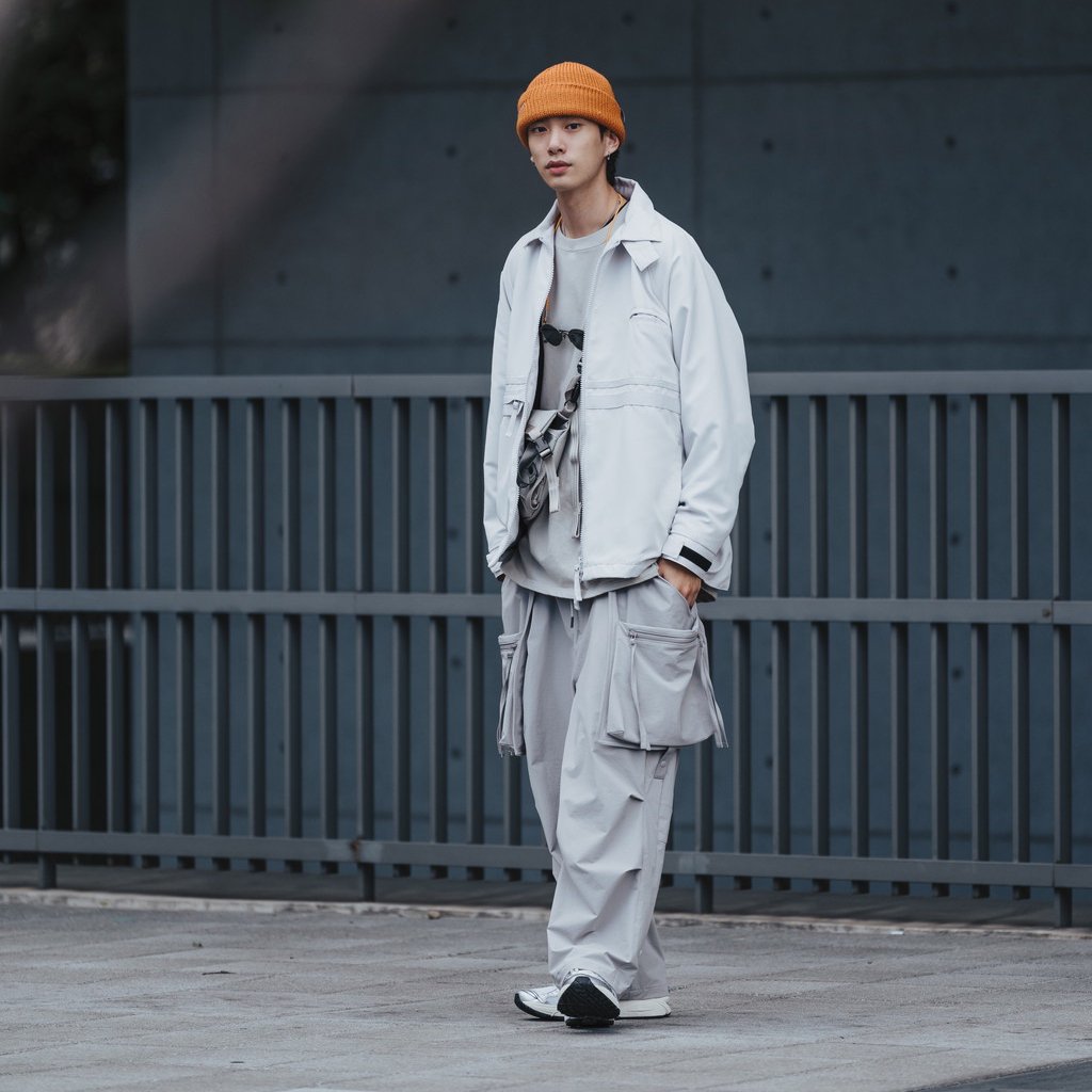 Acrypsis | A 05G - "DUET" R-Shield Pocket Trousers #Taupe [GOOPI-22SS-AUG-07]