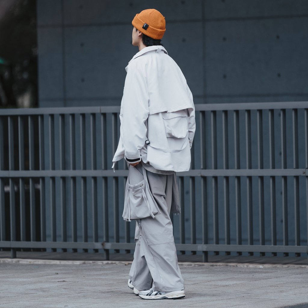 Acrypsis | A 05G - "DUET" R-Shield Pocket Trousers #Taupe [GOOPI-22SS-AUG-07]