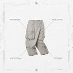 Acrypsis | A 05G - "DUET" R-Shield Pocket Trousers #Taupe [GOOPI-22SS-AUG-07]