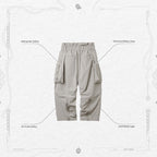 Acrypsis | A 05G - "DUET" R-Shield Pocket Trousers #Taupe [GOOPI-22SS-AUG-07]