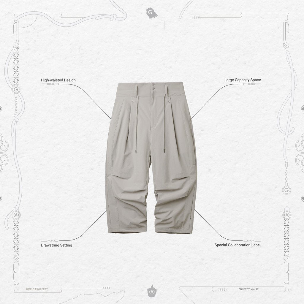 Acrypsis | A 05G - "DUET" R-Shield Pocket Trousers #Taupe [GOOPI-22SS-AUG-07]