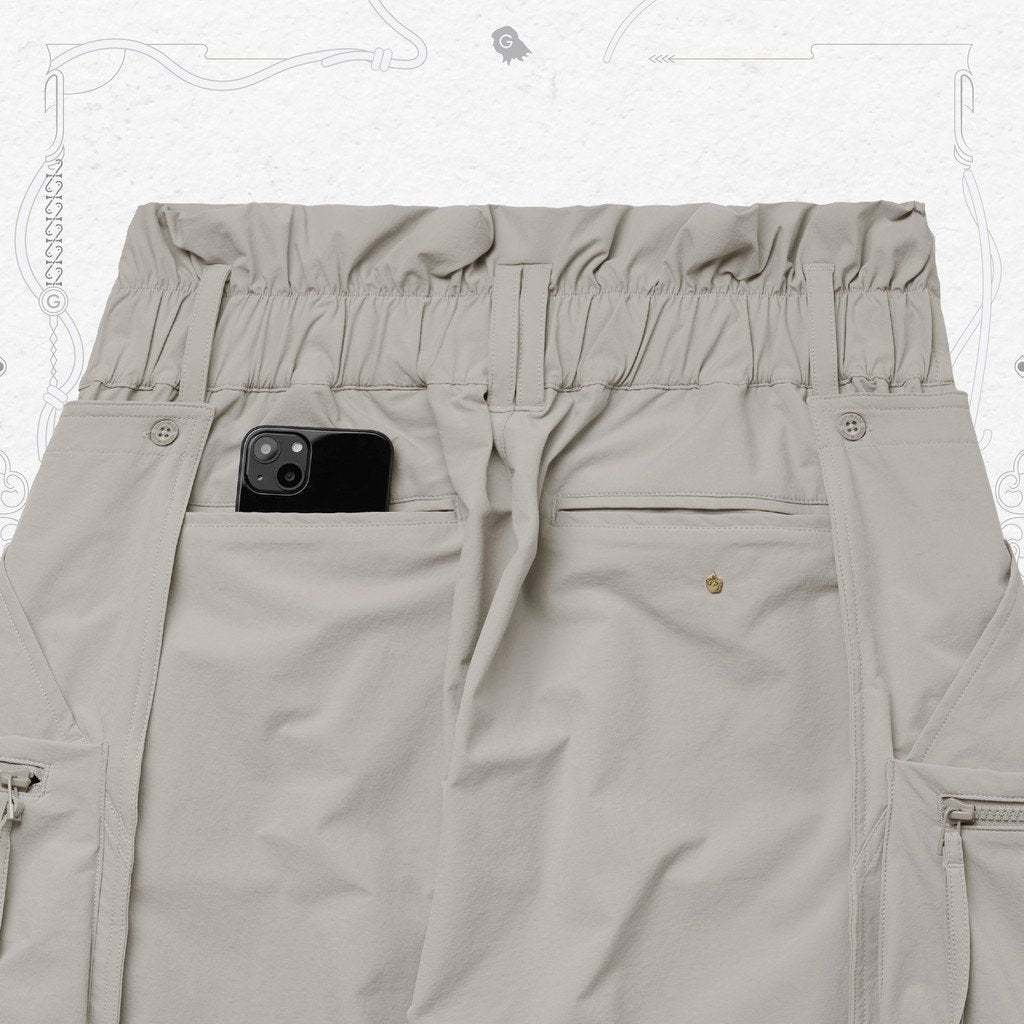 Acrypsis | A 05G - "DUET" R-Shield Pocket Trousers #Taupe [GOOPI-22SS-AUG-07]