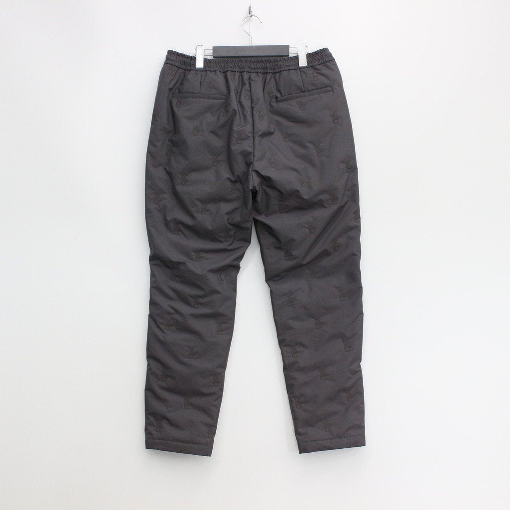 SON OF THE CHEESE | サノバチーズ DOWN PANTS #BLACK [SC2220-PN12