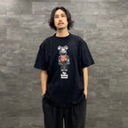 BE@RBRICK | TEE 「THE ROLLING STONES」#BLACK [22MLE-TRS-TE-01]