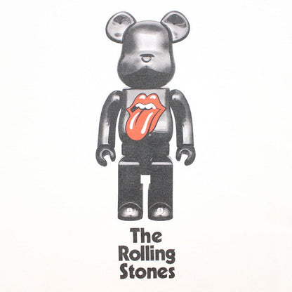 BE@RBRICK | TEE 「THE ROLLING STONES」#WHITE [22MLE-TRS-TE-01]