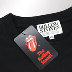 BE@RBRICK | CREWNECK SWEATSHIRT 「THE ROLLING STONES」 #BLACK [22MLE-TRS-SW-01]